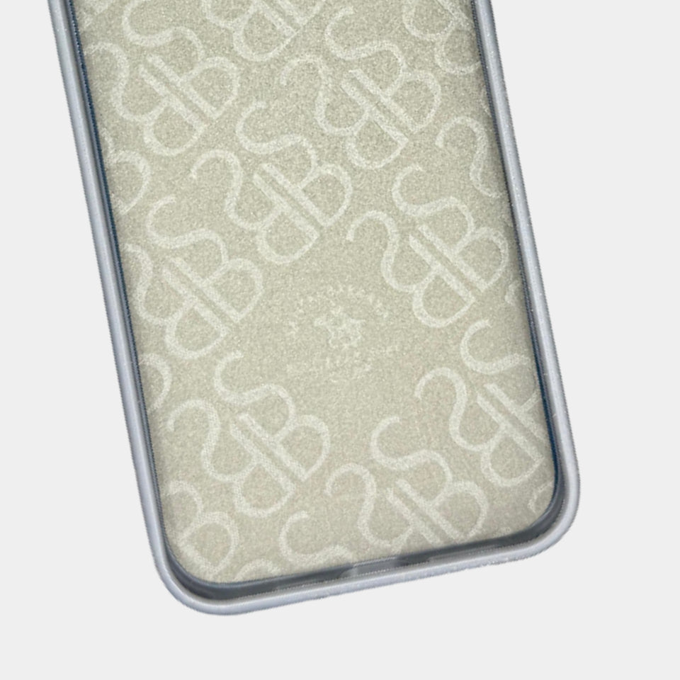 Santa Barbara Polo & Racquet Club Premium Leather iPhone Case – Grey Horse Edition