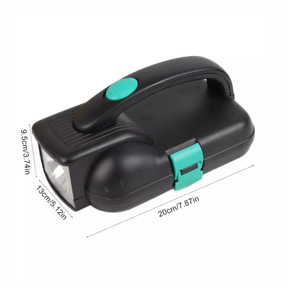 🔧 Multi-Functional Toolbox with Rechargeable Torch