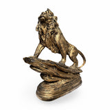 Majestic Royal Lion King – Golden Lion Figurine (Large)🦁