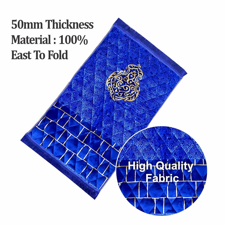 Luxury large Size Padded Prayer Rug – Premium Comfort & Elegant Design