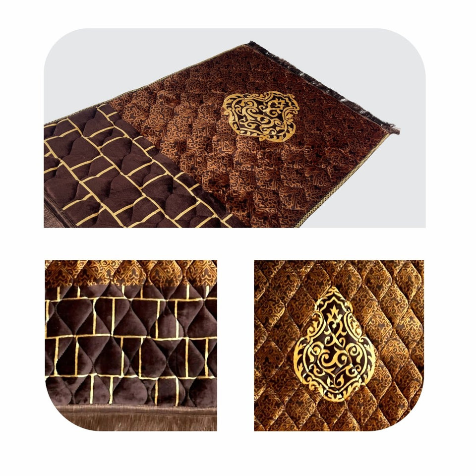 Luxury Medium Size Padded Prayer Rug – Premium Comfort & Elegant Design