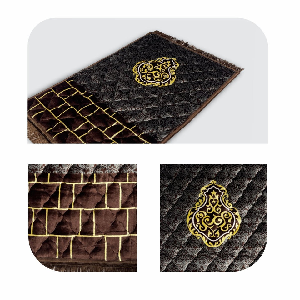 Luxury large Size Padded Prayer Rug – Premium Comfort & Elegant Design
