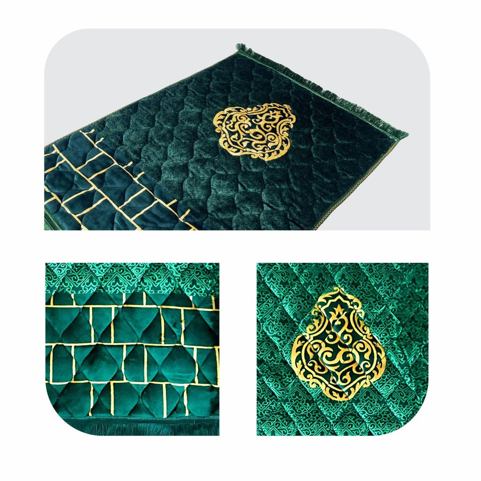 Luxury large Size Padded Prayer Rug – Premium Comfort & Elegant Design