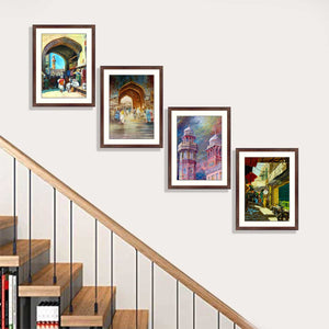 Framed Wall Art with Random Artwork (12" x 9")