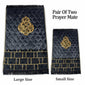 🕌 Bundle of Two– Large & Small Matching Set for Adults & Kids Prayer Mats