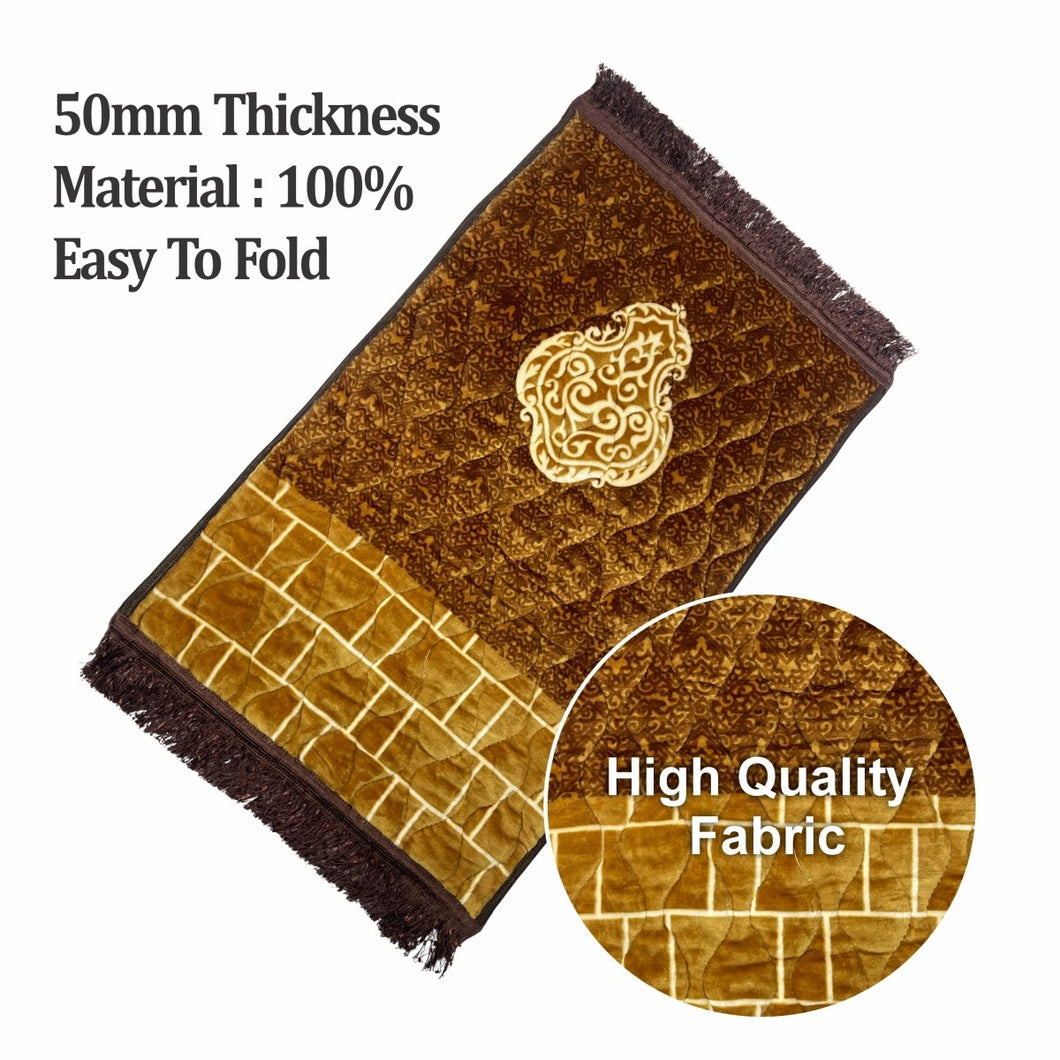 Luxury Medium Size Padded Prayer Rug – Premium Comfort & Elegant Design