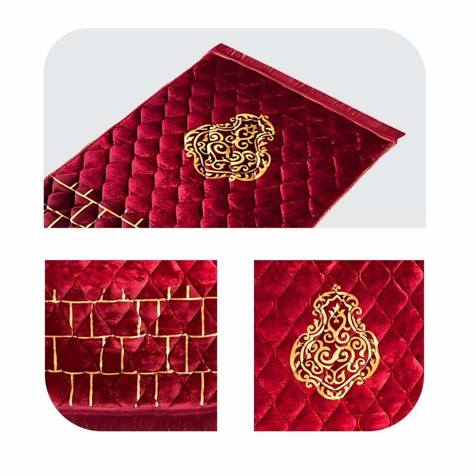 Luxury Medium Size Padded Prayer Rug – Premium Comfort & Elegant Design