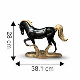 Majestic Horse – Black & Gold Resin Edition