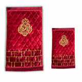 🕌 Bundle of Two– Large & Small Matching Set for Adults & Kids Prayer Mats