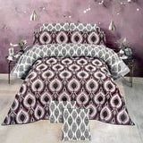 Premium Pure Cotton Bed Sheet Set – Elegant Floral Design (King Size)