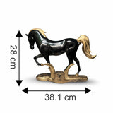 Majestic Horse – Black & Gold Resin Edition