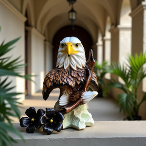 Majestic Eagle Statue - Soar High with Power & Vision