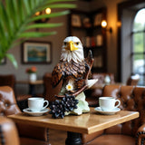 Majestic Eagle Statue - Soar High with Power & Vision