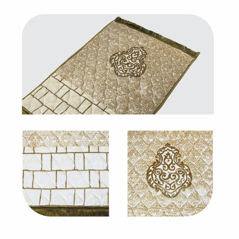 Luxury large Size Padded Prayer Rug – Premium Comfort & Elegant Design